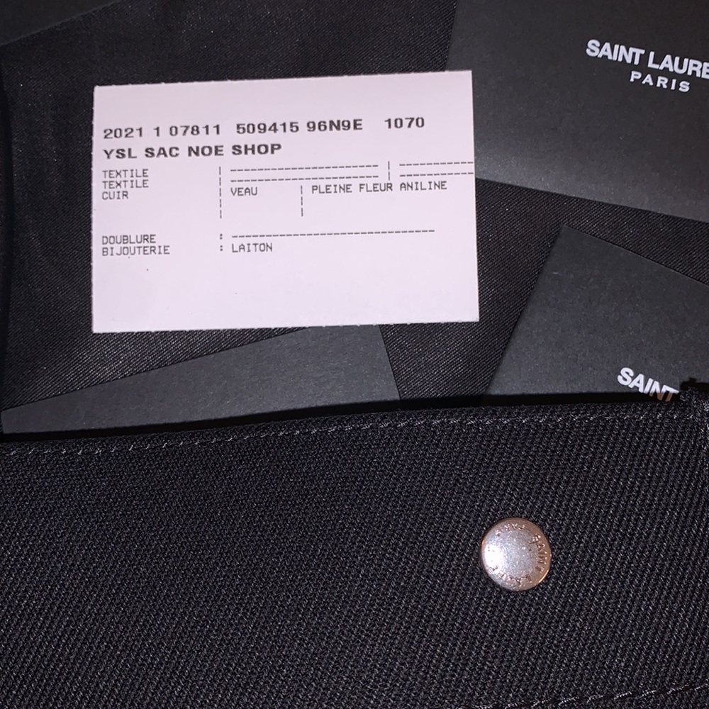 Saint Laurent Rive Gauche tote - Picture 4 of 6